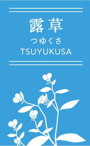 露草 つゆくさ TSUYUKUSA